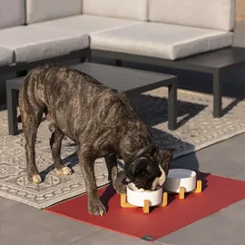 Sanozoo & Napfunterlage Öko-Tex 60 x 90 cm, rot