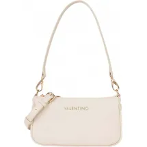 Valentino Clio Re Henkeltasche Kunstleder Beige/Weiß