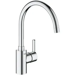 GROHE Spültischarmatur »Feel«, Metall, glänzend, 3⁄8" - silberfarben