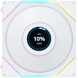 Lian Li UNI FAN TL LCD 120 RGB, Weiß LED-Steuerung, 120mm, 3er-Pack (12TLLCD3W)
