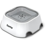 LIONTO Wassernapf für Hunde Katzen auslaufsicherer Hundenapf Trinknapf für Haustiere Anti Schlabber Napf rutschfest, 1 Liter