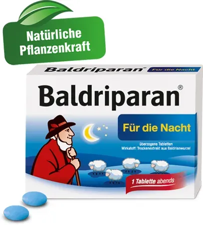 Baldriparan Nacht Tabletten 60 Stück