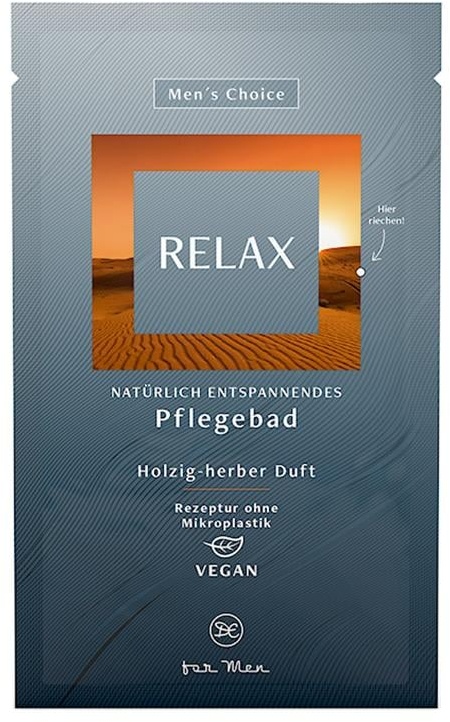 Dresdner Essenz Pflegebad Men's Choice Relax Badesalz & Badebomben 60 g