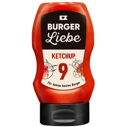 BURGER LIEBE Burgersoße - Ketchup - 300ml - vegan - ohne Konservierungsstoffe