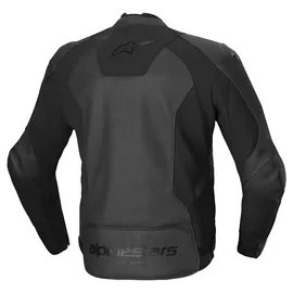 Alpinestars Faster V3 Lederjacke Schwarz 48