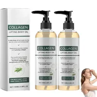 Lovilds Kollagen öl, Collagen Lifting Body Oil, Collagen Lifting & Firming Körperöl, Körperöl Straffend mit Rosmarinblattextrakt, Pflegend Hautöl, Massageöl zur Verbesserung der Hautelastizität (2PC)