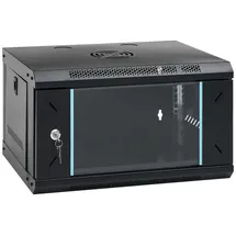 vidaXL 6U Wand-Netzwerkschrank 19" IP20 53x40x30 cm"