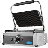 MAXIMA Gastro Kontaktgrill - Gerillt - Einzelgrillplatte - 33,5 cm