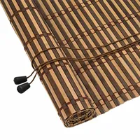 vidaXL Bambusrollo 110 x 160 cm Braun