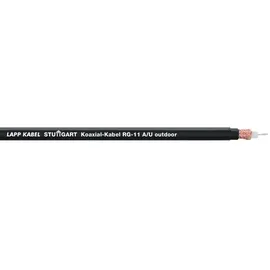 Lapp 2170011/1000 Koaxialkabel Außen-Durchmesser: 12.10mm RG11 A/U 75Ω Schwarz 1000m