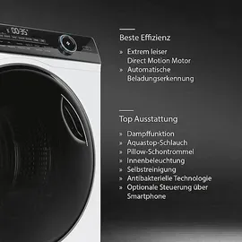 Haier HW80-B14959YEU1 Waschmaschine (8 kg, 1400 U/min)