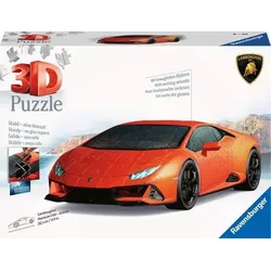 Ravensburger 3D Puzzle Lamborghini Huracán EVO - Arancio, 108 Stück(e), Fahrzeug