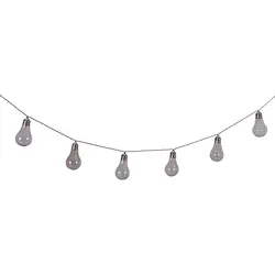 Näve LED/Solar Lichterkette "Glühbirne"