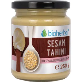 Bioherba Sesam Tahini 100% gemahlener geschälter 250 g