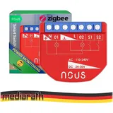 Nous B3Z Zigbee 3.0 Smart Switch 2 Kanal 2 Channel AC - DC - Power Metering