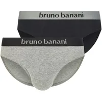 Bruno banani Slip »Flowing«, (2er Pack), mit Logobund Bruno
