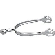 Herm Sprenger ULTRA fit Sporen Edelstahl rostfrei abgerundet 30mm Silber