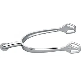 Herm Sprenger ULTRA fit Sporen Edelstahl rostfrei abgerundet 30mm Silber