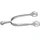 Herm Sprenger ULTRA fit Sporen Edelstahl rostfrei abgerundet 30mm Silber