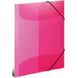 Herma Sammelmappe A4 transluzent pink