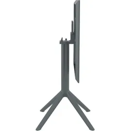 CLP Gartentisch Ø 60 x 74 cm grau