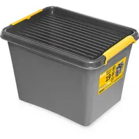 Konzept Aufbewahrungsbox mit Deckel 19L Set 2 Stk. Boxen