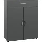 Möbel Boss Multischrank-System 80 x 98 x 40 cm grau / grau
