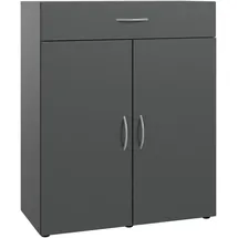 Möbel Boss Multischrank-System 80 x 98 x 40 cm grau / grau
