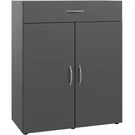Möbel Boss Multischrank-System 80 x 98 x 40 cm grau / grau
