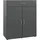 Möbel Boss Multischrank-System 80 x 98 x 40 cm grau / grau