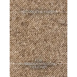 ELLE DECORATION Rocco Teppichläufer 80 x 150 cm Braun