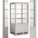 CombiSteel Kühlvitrine 68L Weiss