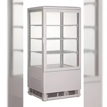 CombiSteel Kühlvitrine 68L Weiss