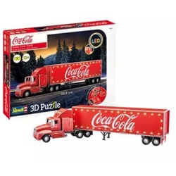 Revell® 3D-Puzzle 3D Puzzle Coca-Cola Truck - LED Edition, Puzzleteile rot