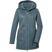 G.I.G.A. DX by killtec Damen Wendeparka/Parka in Wildlederoptik mit Kapuze GW 63 WMN PRK, 36, blau, sturmblau,
