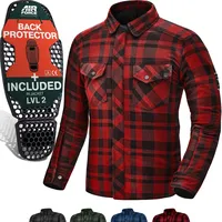 SHIMA Renegade 2.0 Motorrad Hemd Rot L