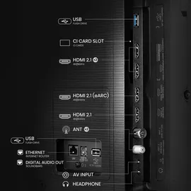Hisense 85E7Q PRO 85 Zoll QLED 4K Smart TV
