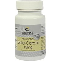 Warnke Vitalstoffe GmbH Beta Carotin 15 mg Kapseln 100 St.