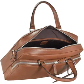 Picard Authentic Aktentasche Leder 38 cm Laptopfach braun