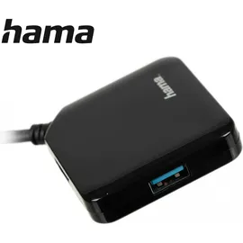 Hama USB-Hub, 4x USB-A 3.0, USB-A 3.0 [Stecker] (00200116)