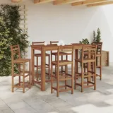 vidaXL Bartisch 150 x 70 x 105 cm Braun