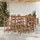 vidaXL Bartisch 150 x 70 x 105 cm Braun