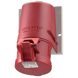 Mennekes 31 CEE Wandsteckdose 16A 6h 400V/rt IP44