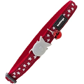 Red Dingo Einfarbiges Katzenhalsband, 12 mm, Halsumfang 20-32 cm
