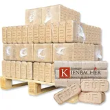 200 kg RUF Briketts Hartholzbriketts aus Buche und/oder Eiche | 20 x 10 kg Holzbrikett auf Palette | Energie Kienbacher®
