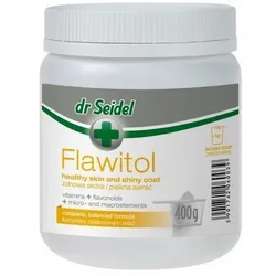 Dr. Seidel FLAWITOL gesunde Haut und schönes Haar Zubereitung mit Traubenflavonoiden, Vitamin und Mineralstoff 400g