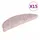 vidaXL Treppenmatten 15 Stk. Hellrosa 65x21x4 cm