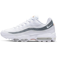 Nike Air Max 95 Ultra - White/White-cool Grey-total orange, Größe:10.5 - 44.5 EU