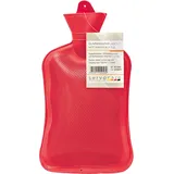 Servoprax Wärmflasche Servocare 2 Liter rot Wärmeflasche