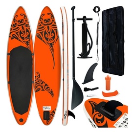 vidaXL Stand Up Paddle Board Set 305 x 76 x 15 cm orange
